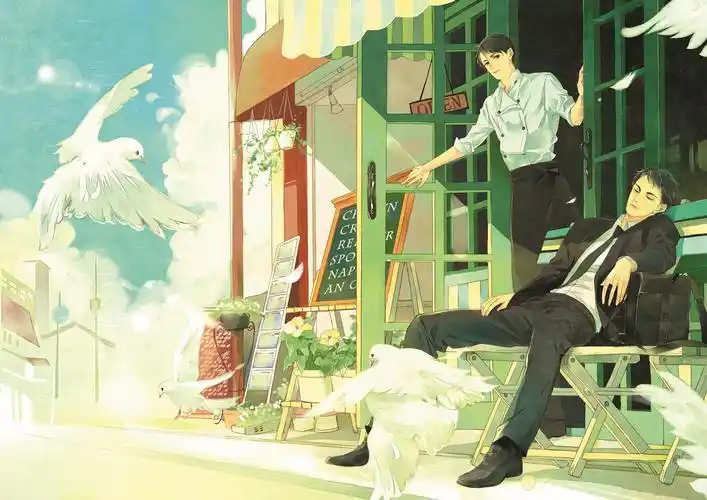 商店街的邂逅-腐向桌面壁纸-触站