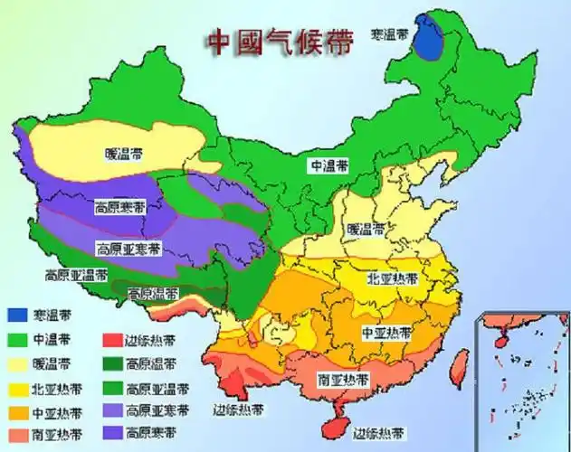 由于海陆分布的显著差异,使南半球的亚热带远不如北半球亚热带明显