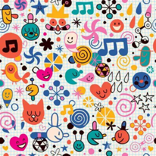 有趣的卡通图案