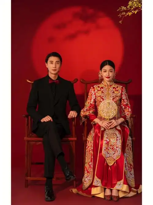 父母夸赞60第一眼喜欢新中式北京婚纱照