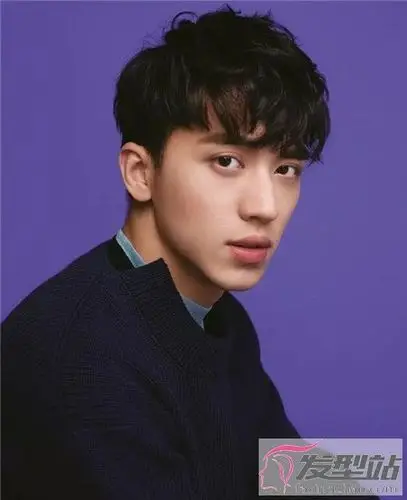 男生最新烫发款式 帅气蓬松纹理烫