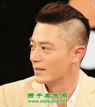 中国人莫西干短发寸头变时尚帅气男生2