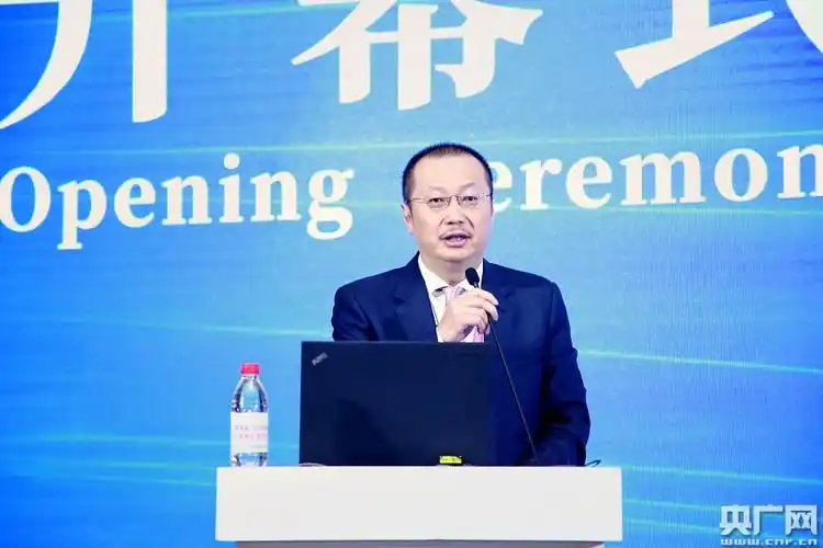 亚太关节学会主席曹力教授在大会上发言(央广网发 主办方供图)