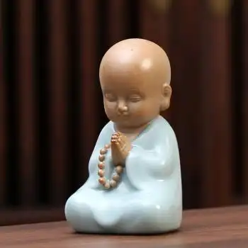 汝窑静心佛珠小和尚【图片 价格 品牌 报价】-京东