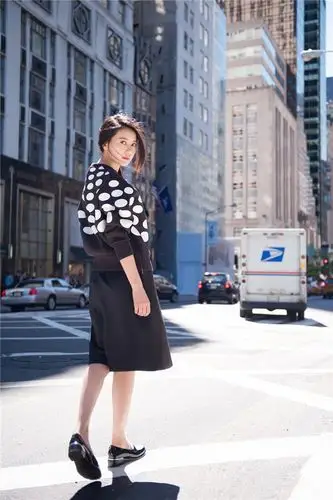 高圆圆纽约街头写真曝光