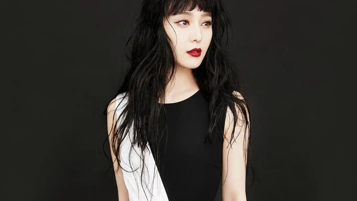 范冰冰黑色另类个性写真壁纸