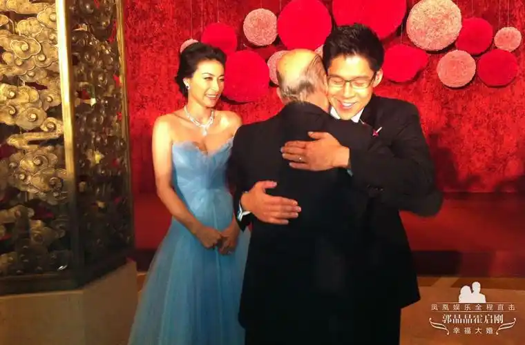 郭晶晶霍启刚南沙举行婚宴高清大图