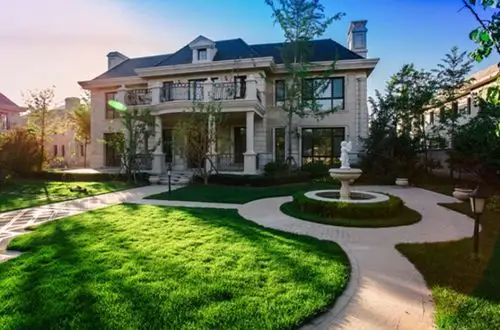 朝阳区别墅,欧式风格建筑,千平大花园,单价4.13同看九章 丽宫