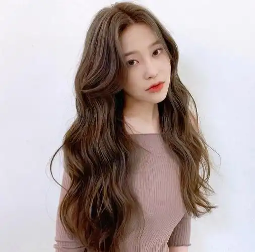 韩式大波浪长发造型
