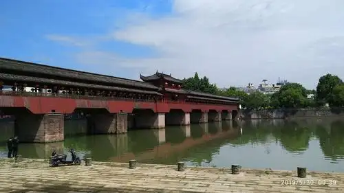 武义县城熟溪廊桥.