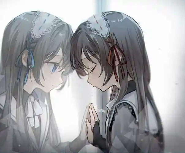 迷人又可爱的双胞胎姐妹花pixiv插画图片