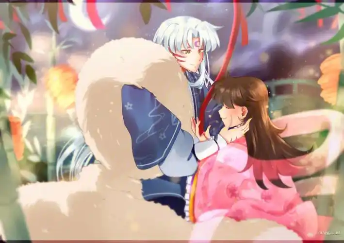 这一切 共同见证了他们的爱意绵绵90.#杀生丸 #半妖的夜叉姬