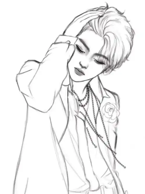 不会画王一博啊啊啊啊