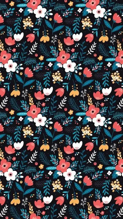 清新碎花小图案平铺