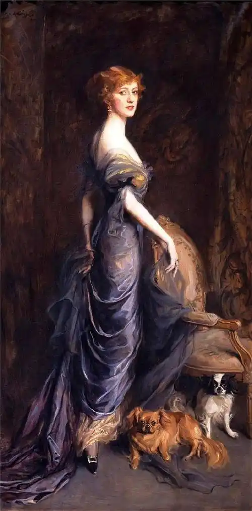 philipalexiusdelászló笔下的皇室和贵族肖像画19世纪欧洲出现了