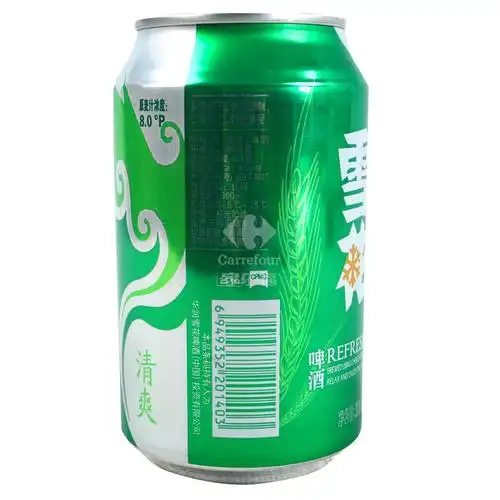 雪花啤酒8度听装330ml24