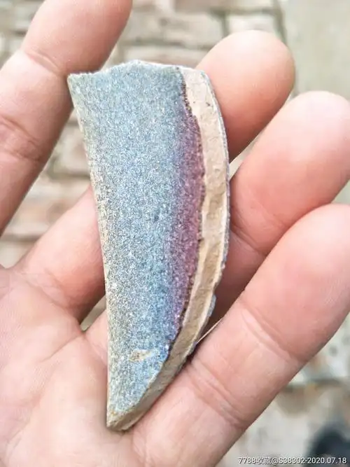 家有万贯不如钧瓷一片钧窑瓷片临清运河古玩店万枚瓷片标本馆