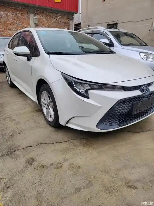 到店一台新款丰田雷凌自动挡2020年上牌只跑了4万公里