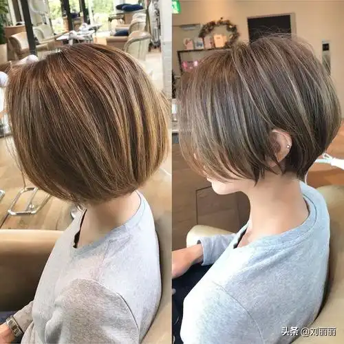 短发后脑勺图片(这才叫换发型) - 赤虎壹号