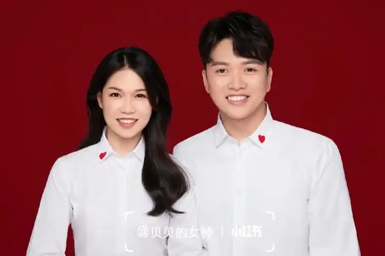 结婚登记照选经典白衬衫77