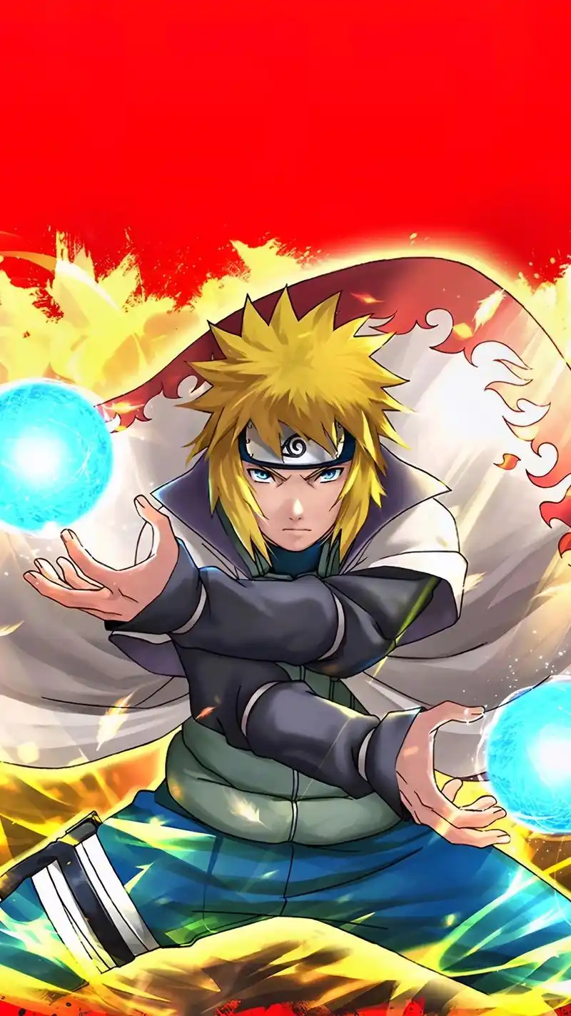 火影忍者超清壁纸系列,波风水门.#火影忍者 #动漫壁纸 #火 - 抖音