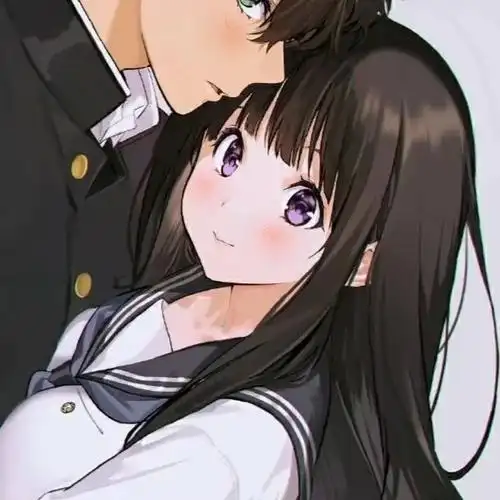 优质动漫情侣头像,折木7015冰菓