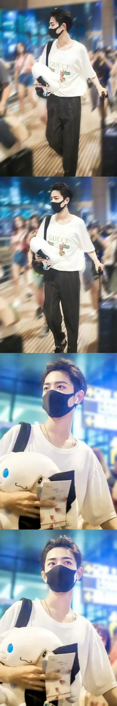 最撩人最难忘的机场大背头,颜值天花板,都是生图!#肖战