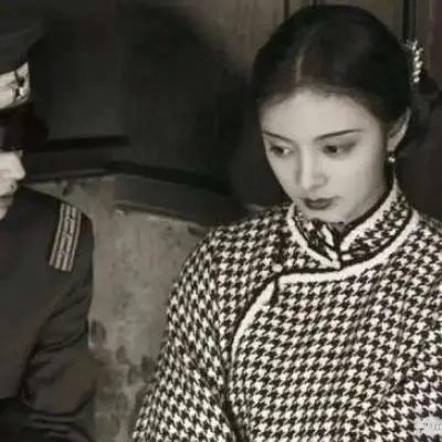 民国复古军阀情侣头像图片无水印