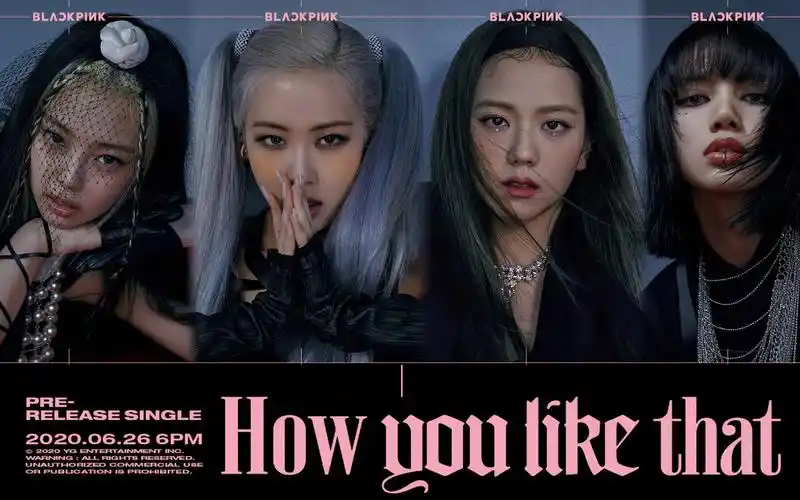 blackpink新单howyoulikethat三版预告照合集