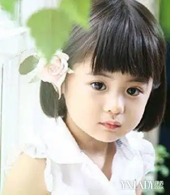 幼儿直发图片欣赏 尽显萝莉气质的短发发型