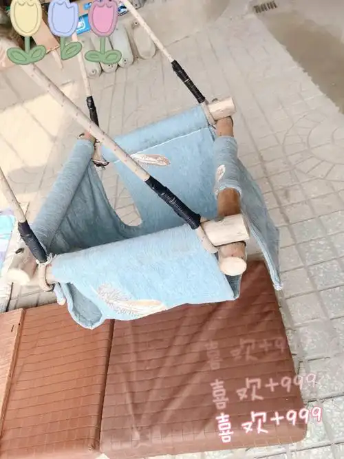 自制秋千有娃的学起来