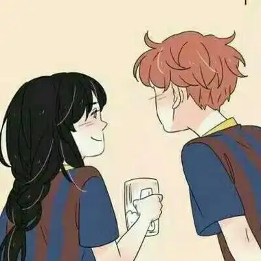 抖音最火动漫情侣头像一对