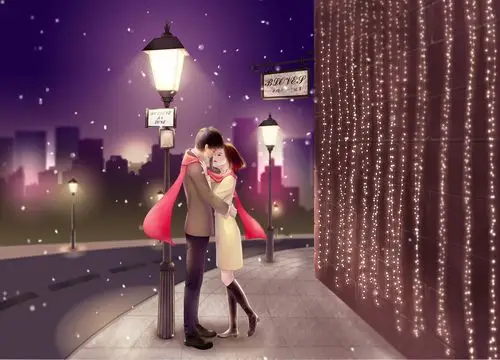 路灯下的爱情