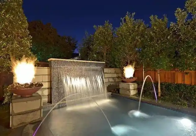 庭院水幕墙迟来的美景