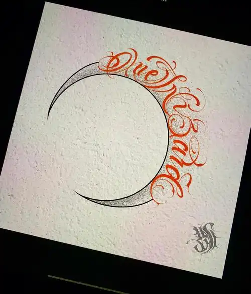 要扎的都等缓今天吧)#纹身也清新  #英文花体字  #花体字纹身  #花体