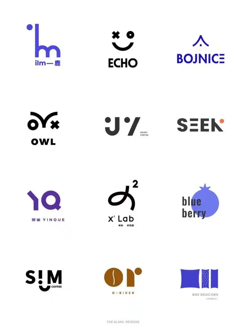 超有记忆点的极简符号类logo合集|原创设计 07随着现代化大量的视觉