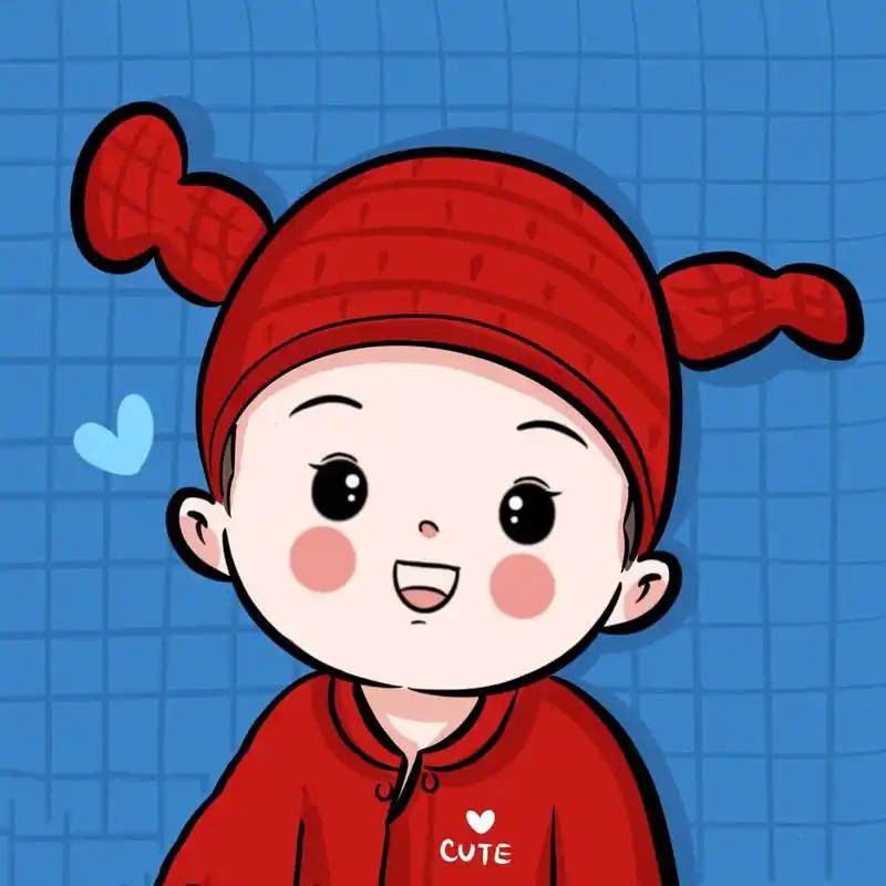 手绘可爱卡通宝宝头像 新年萌娃,近日画过的小宝宝们92太可爱啦
