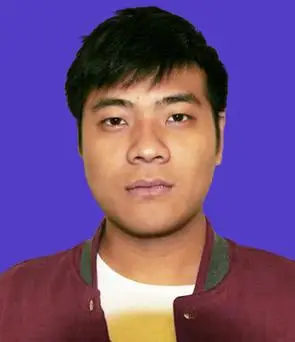 求ps高手,把照片底色换成蓝底,1寸证件照,急用!