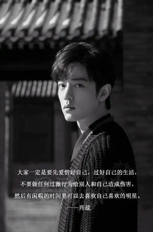 肖战博客天下语录合集#肖战#保持最初的善良和纯粹,努力去做好自己