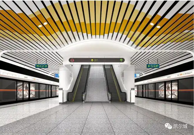 丰台这条地铁线各站的装修效果图曝光!