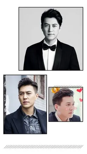 靳东,梳起商务背头,走在职场最上游