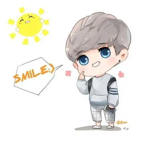 鹿晗动漫头像高清2017_头像图片_扣扣乐园