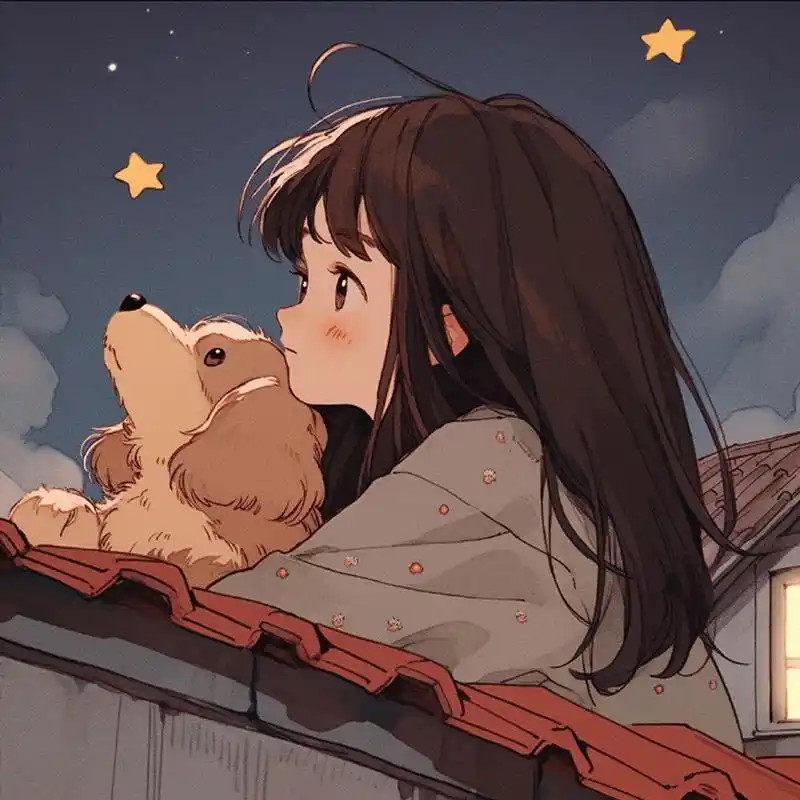 很少女心的卡通女生wechat头像 #女生卡通头像# #女生头像# #好看的