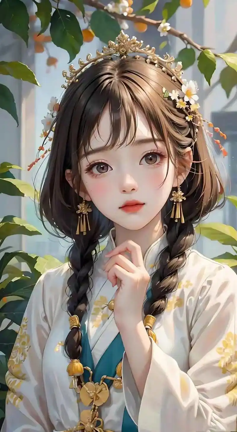 古风#古装仙女插画图集 #古风壁纸无水印 # - 抖音