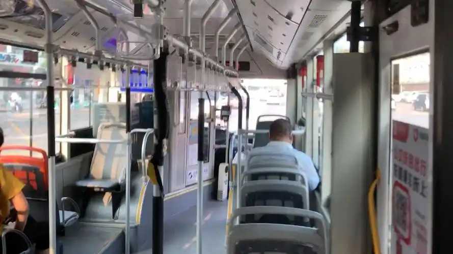天津公交852路车内实录