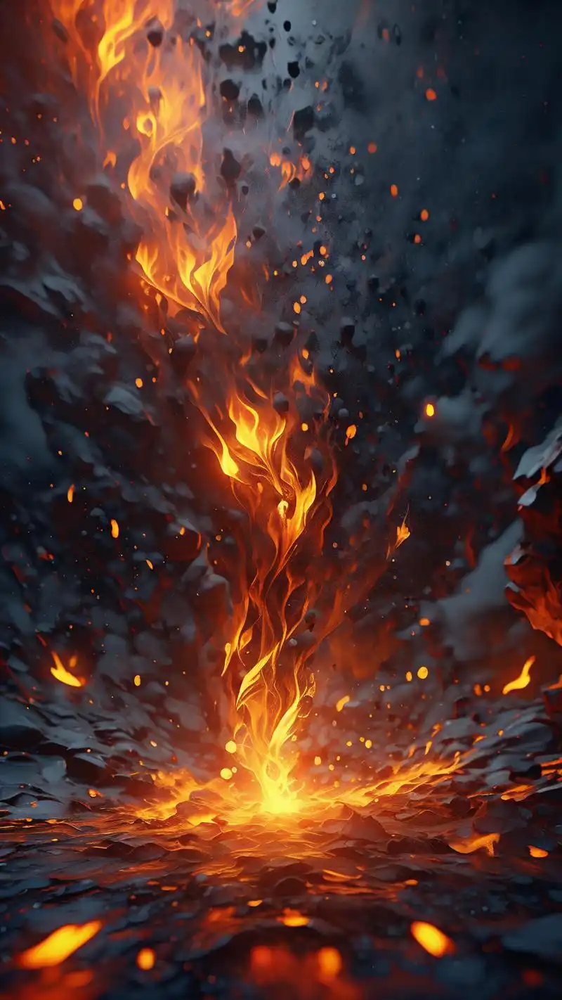 97超燃火焰壁纸大放送95 亲们,想要手机壁纸更酷炫吗?