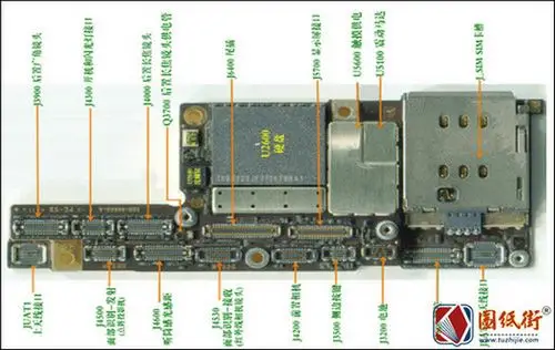 元件分布图资料类型 手机维修资料型号 iphone x品牌 苹果iphone