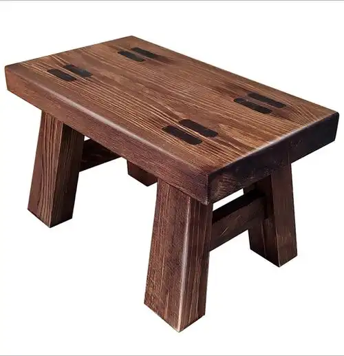 木橙子实木櫈子实木小板凳家用坐圆凳子矮新款方凳穿换鞋凳大经济型凳