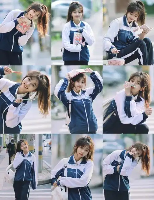 好看的单人拍照姿势