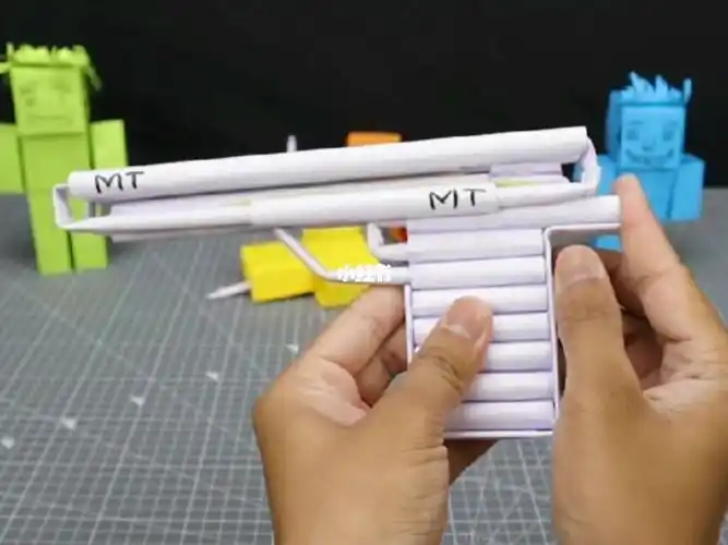 如何用纸制作玩具枪